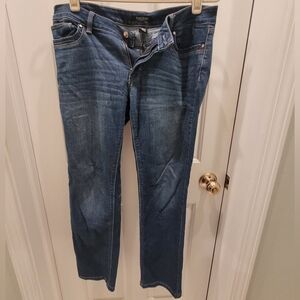 White House Black Market slim leg jeans size 8R